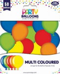PARTY BALLOONS MIXED 50 PACK (23040-MC)
